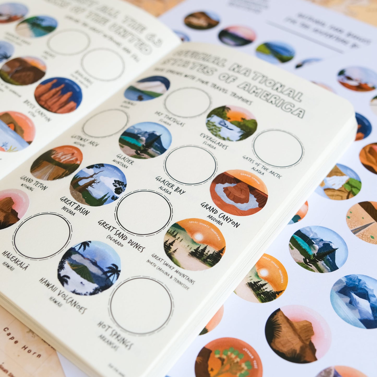 Printable National Park Badges (Digital Download) - The Adventure Book