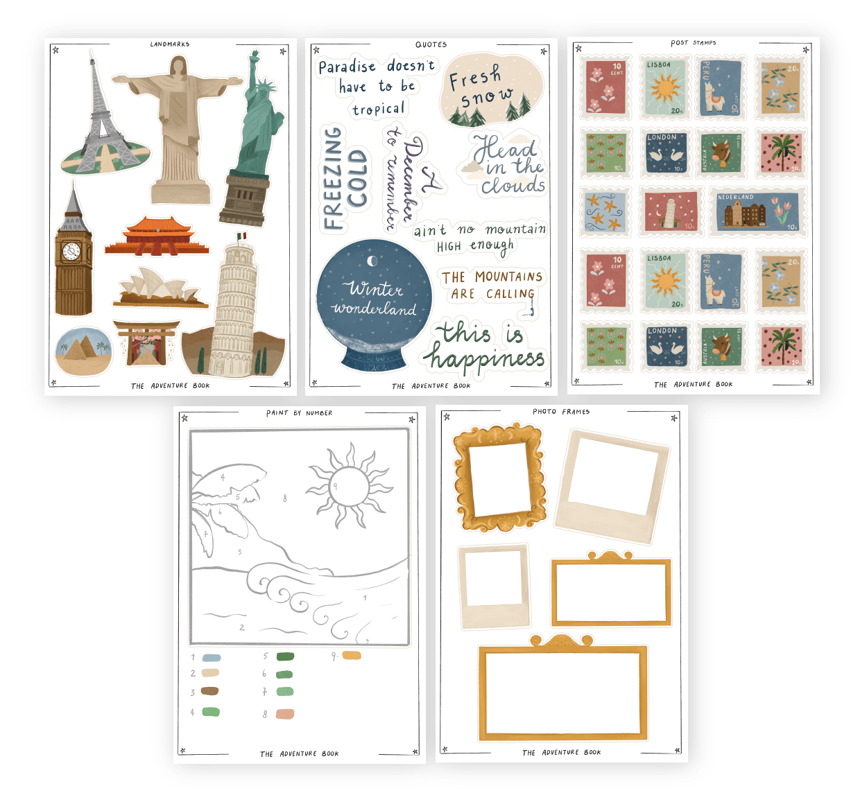 Printable Stationery Set (Digital Download) - The Adventure Book