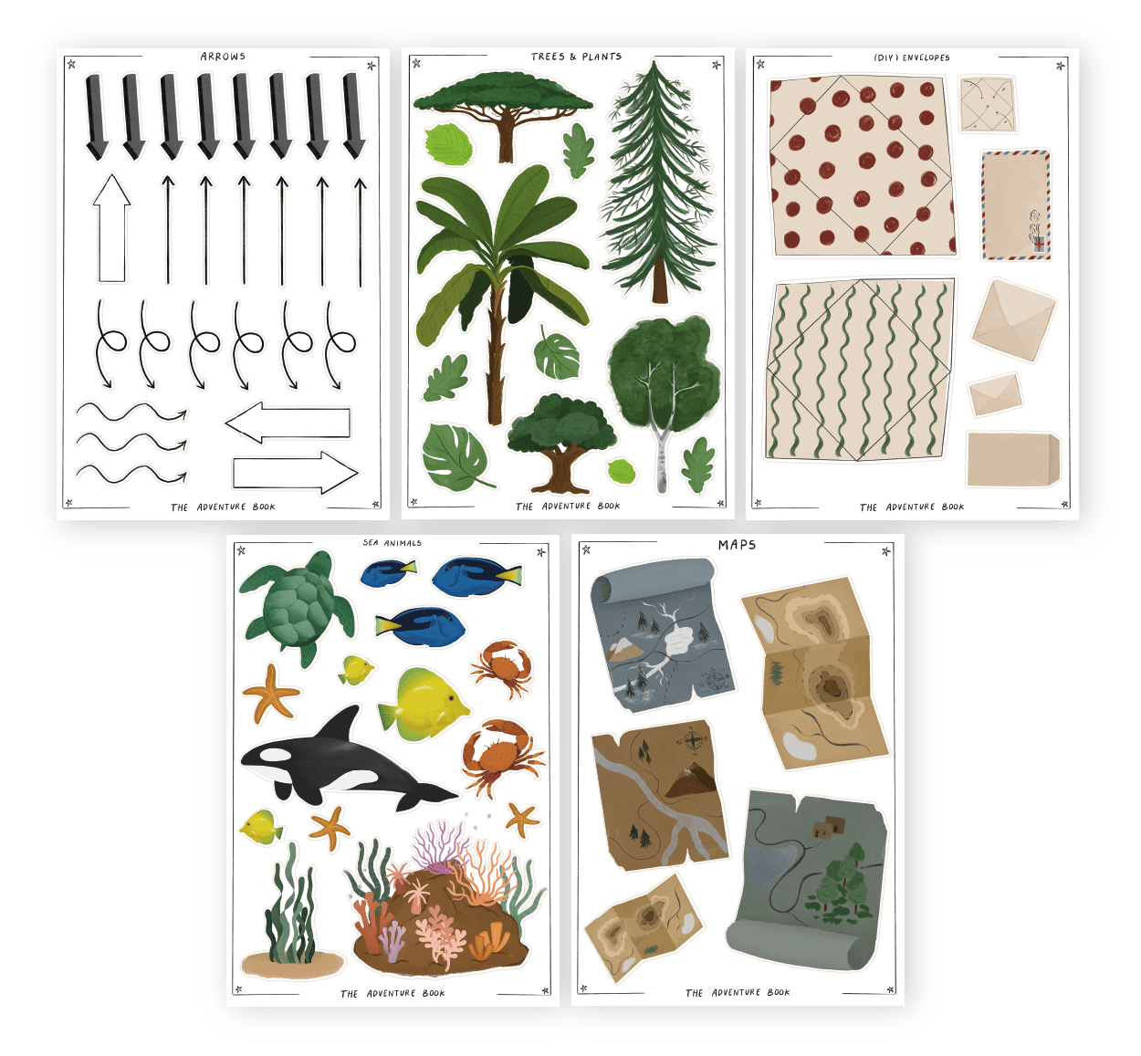 Printable Stationery Set (Digital Download) - The Adventure Book