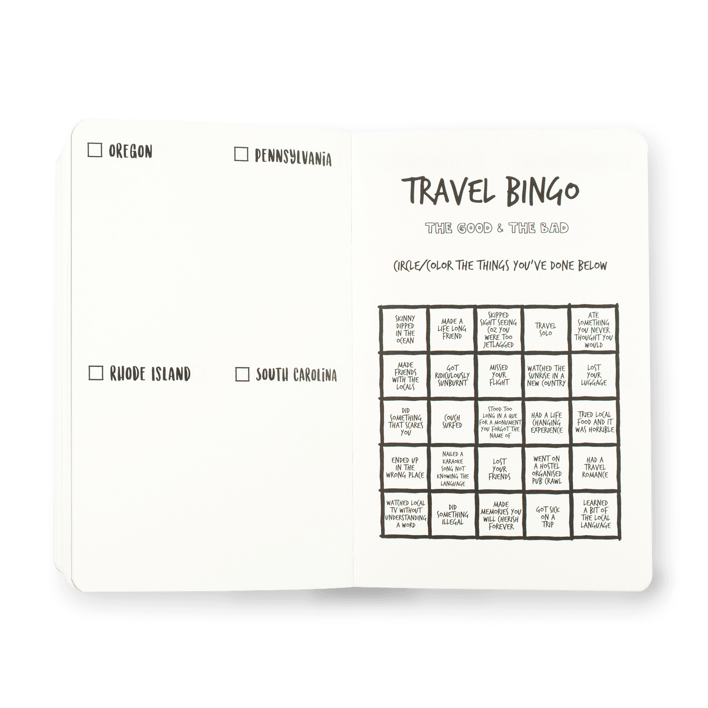 The Adventure Book - Your Journal Around The World - The Adventure Book