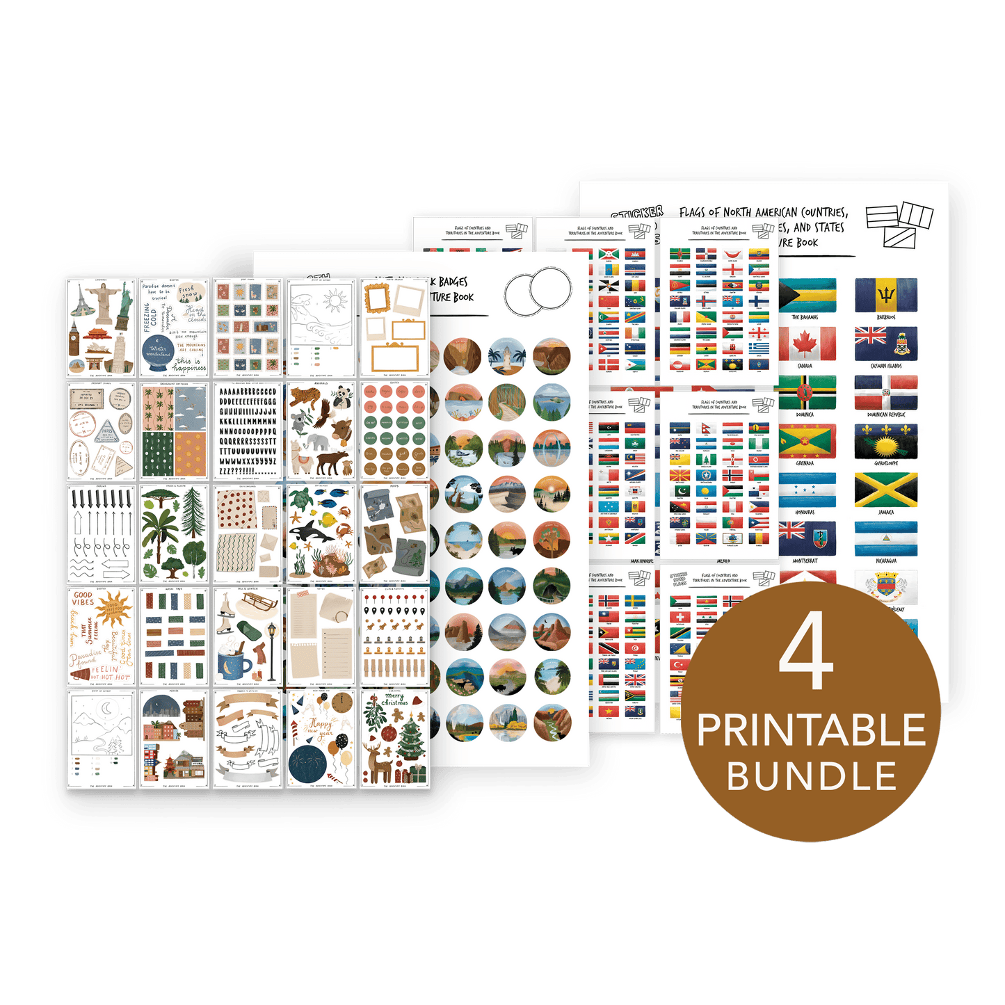 The Adventure Book Printables Bundle - The Adventure Book