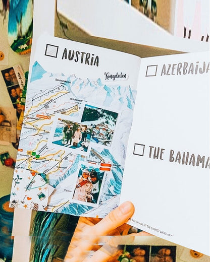 The Adventure Book - Your Journal Around The World - The Adventure Book