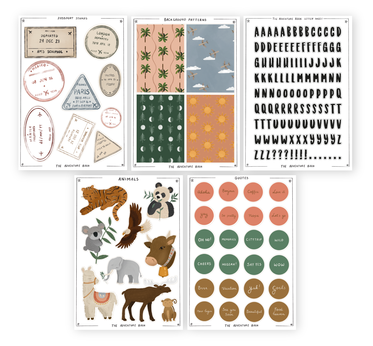 Printable Stationery Set (Digital Download)