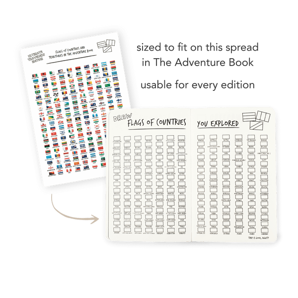 Printable Task Flags Printable Flags Set (Digital Download) – The Adventure Book