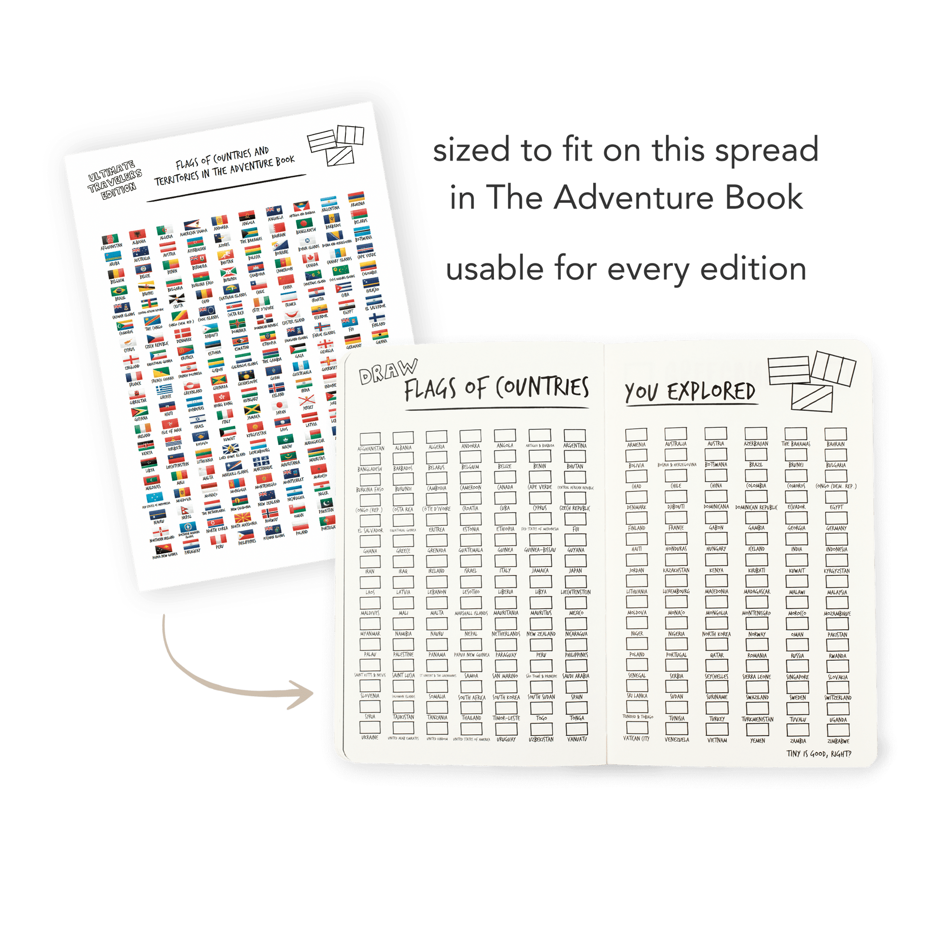 Printable Flags Set (Digital Download) - The Adventure Book