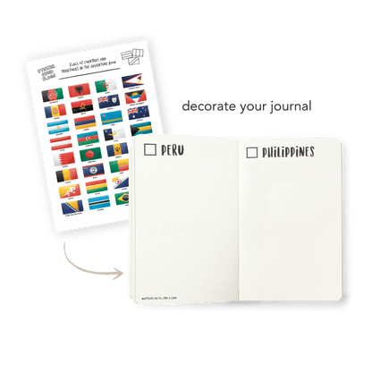 Printable Flags Set (Digital Download) - The Adventure Book