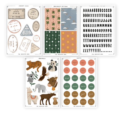 Printable Stationery Set (Digital Download) - The Adventure Book
