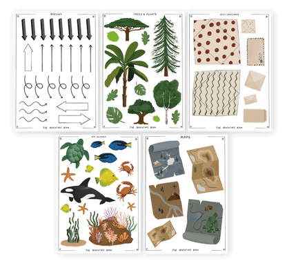 Printable Stationery Set (Digital Download) - The Adventure Book