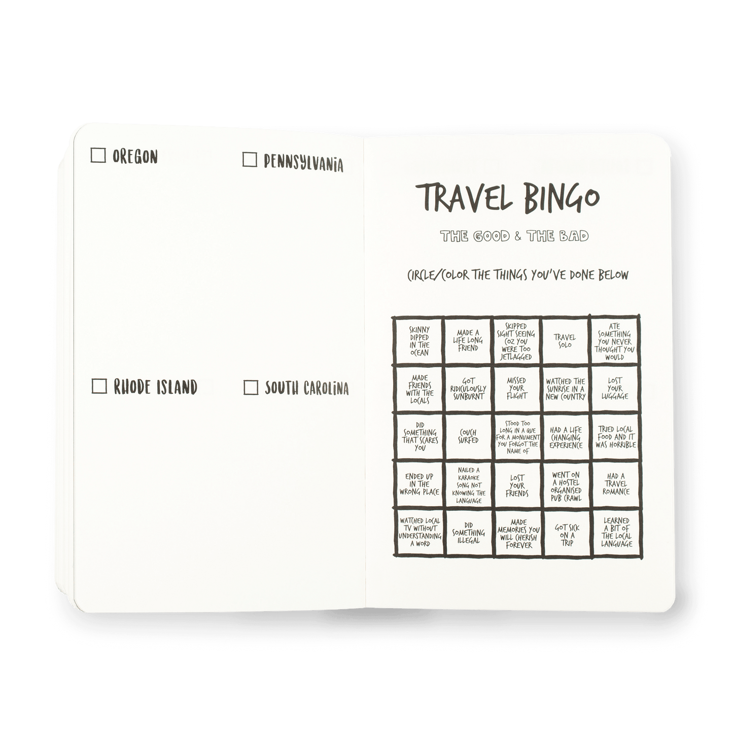The Adventure Book - Your Journal Around The World - The Adventure Book